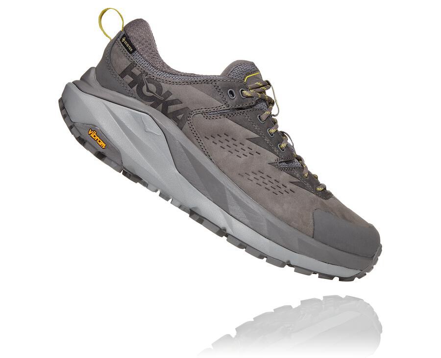 Hoka One One Trainers Mens Grey - Kaha Low GORE-TEX - 05974SOYM